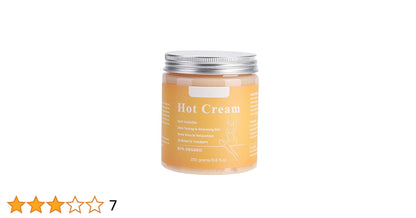 Hot Cream, Crème De Massage Anti-cellulite, Crème Pour Le Corps Raffermissante Naturelle Anti-cellulite, Crème Anti-cellulite Amincissant La Graisse Formant La Taille Abdominale Fesses  250g