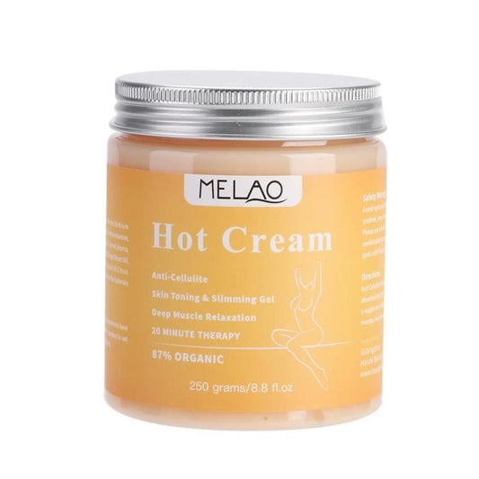 Hot Cream, Crème De Massage Anti-cellulite, Crème Pour Le Corps Raffermissante Naturelle Anti-cellulite, Crème Anti-cellulite Amincissant La Graisse Formant La Taille Abdominale Fesses  250g