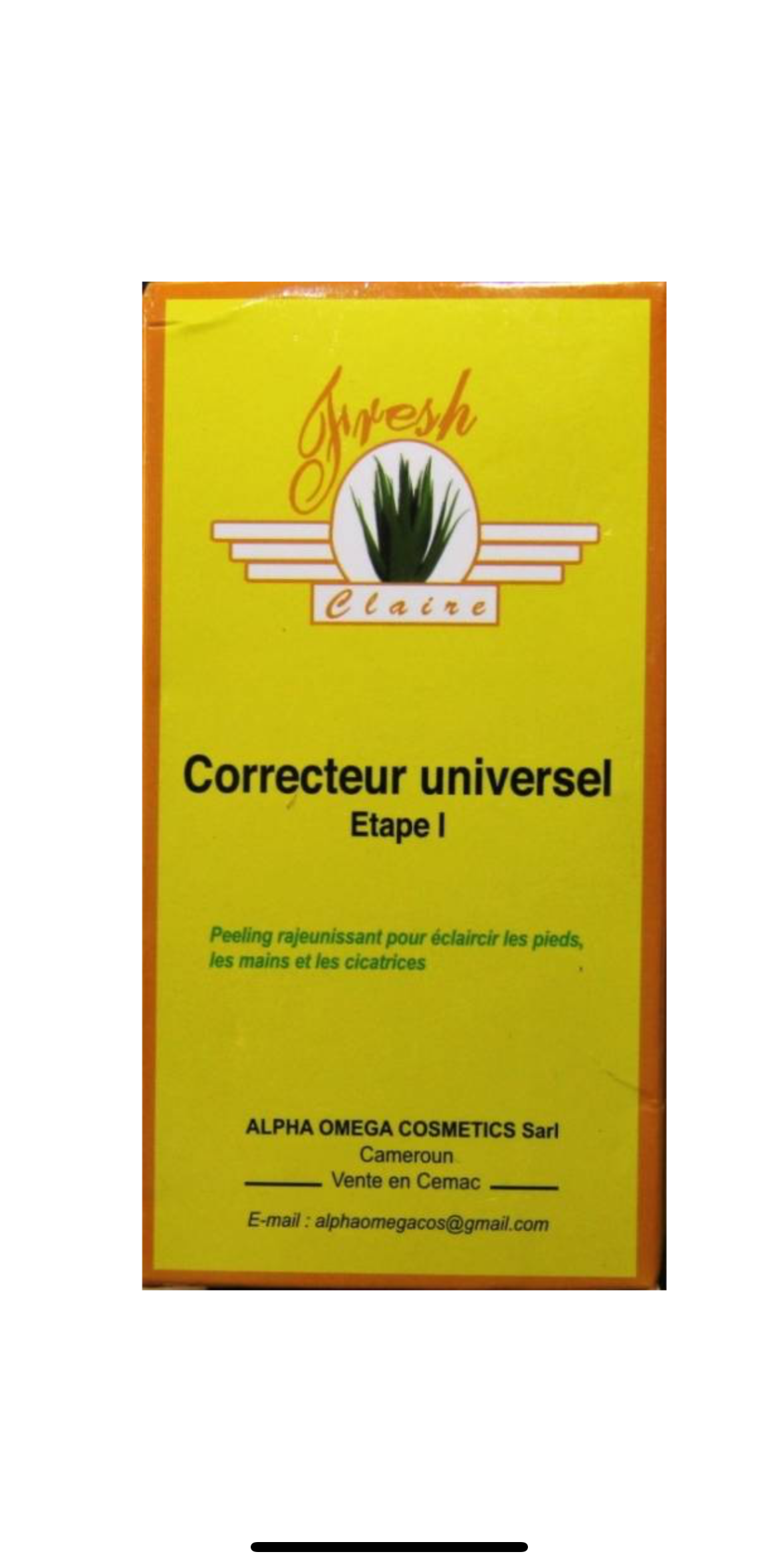 correcteur universel anti tache