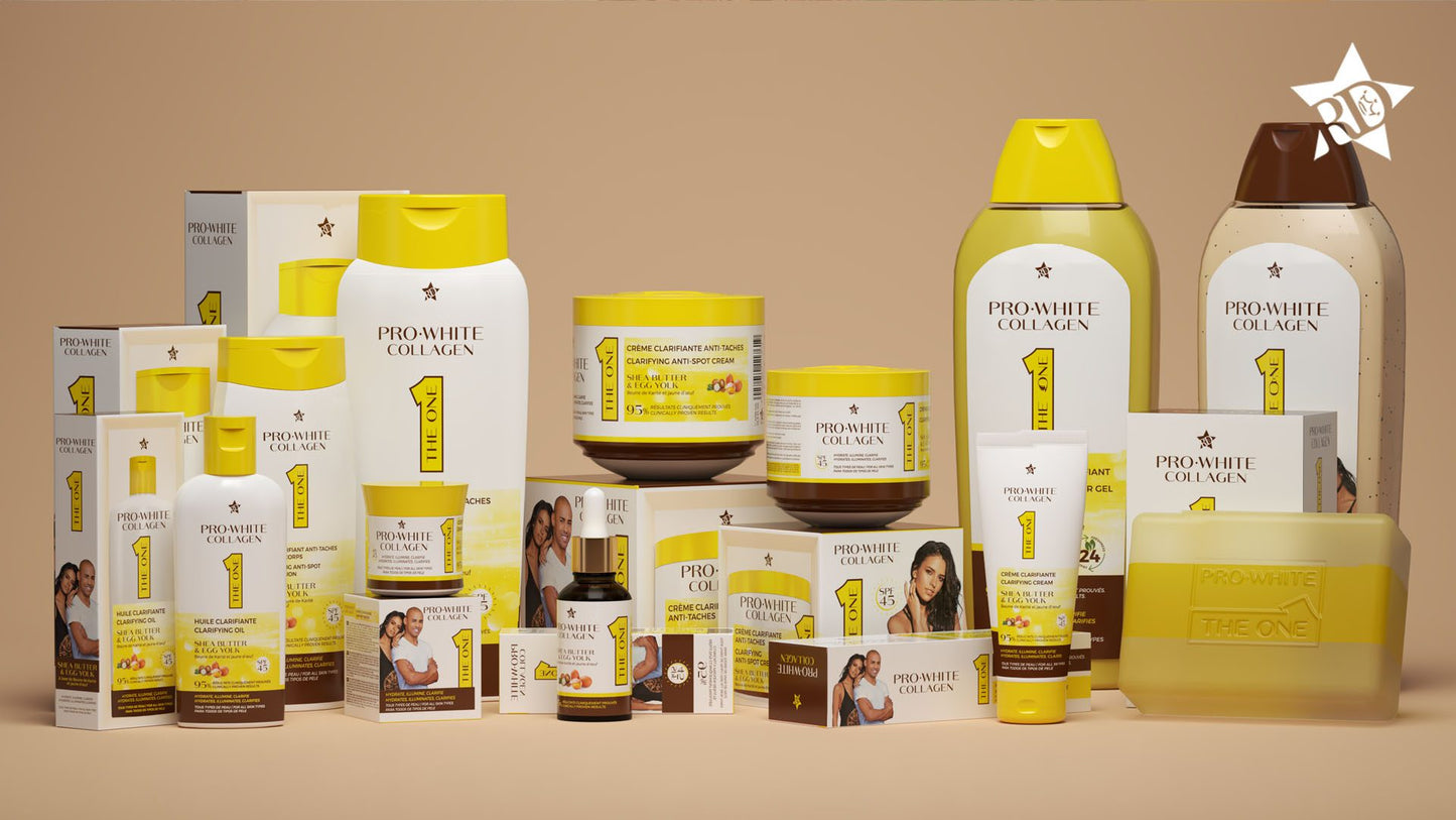 Lait au jaune d'œuf blanchissant et hydratant 450ml