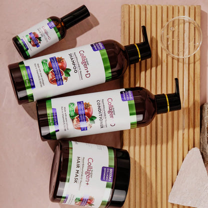 Kératine Queen super collagène +shampoing riche en vitamine D/ E/B5/ B6 /Pure collagène