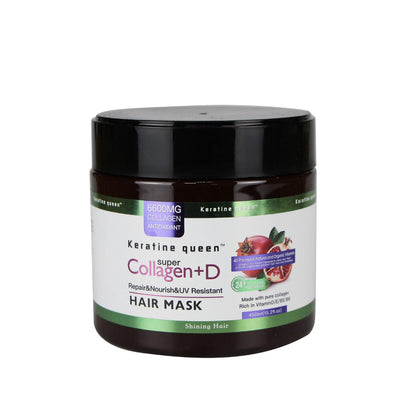 Masque kératine- réparation & nutrition Intense Queen super collagen +D