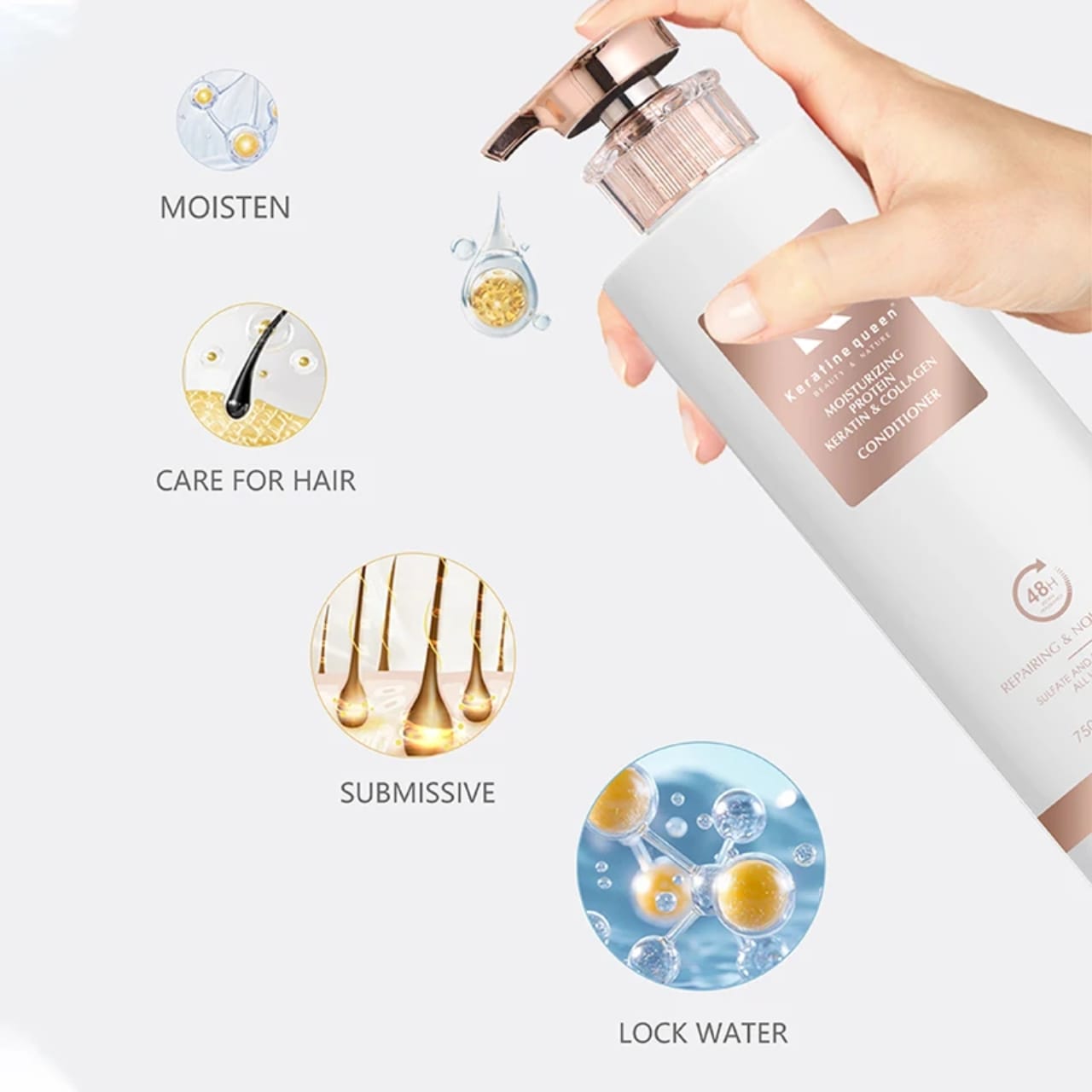 Keratin queen conditionner