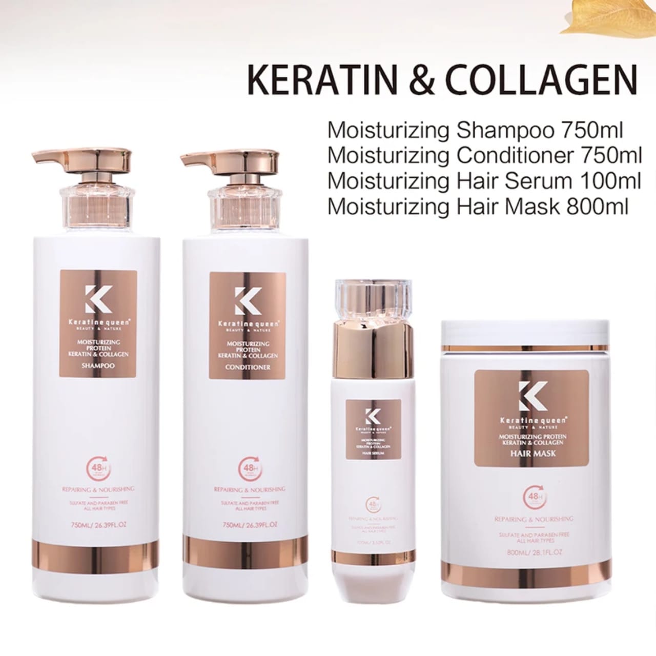 Gamme complète kératin queen