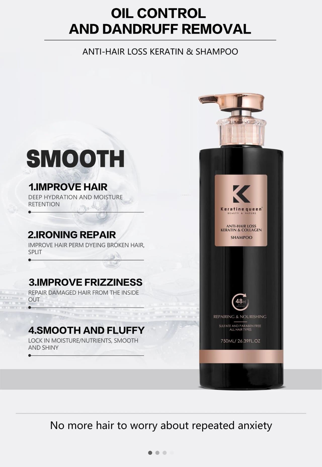 Gamme complète keratin queen