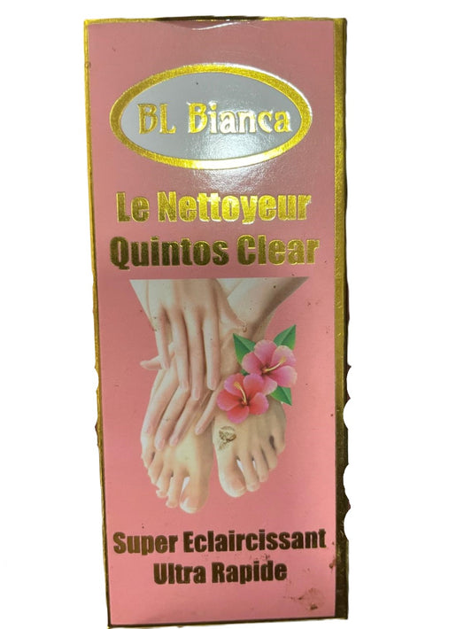 Le nettoyeur quintos clear pour pieds et mains