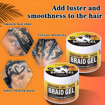 Gel pour tresses AllDay Locks | Tenue extrême, lisse et dompte les frisottis 148 g