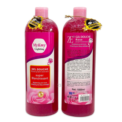 Gel de douche exfoliant-gommant