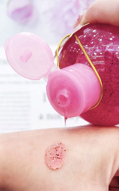 Gel de douche exfoliant-gommant