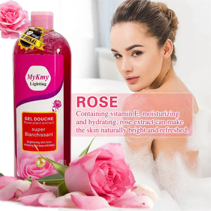 Gel de douche exfoliant-gommant