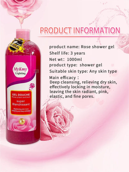 Gel de douche exfoliant-gommant