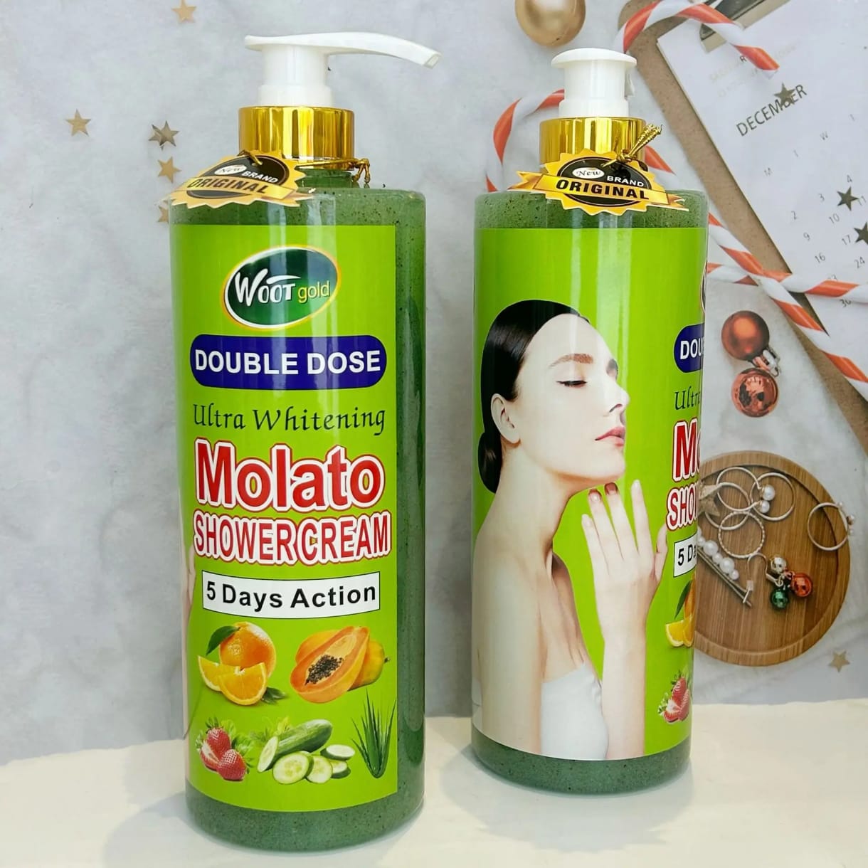 Gel de douche Molato ultra éclaircissant de haute qualité, double dose, nourrissante, hydratante et rafraîchissante pour la peau. Soin du corps