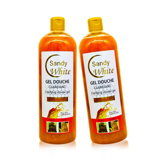 gel de douche clarifiant Sandy white
