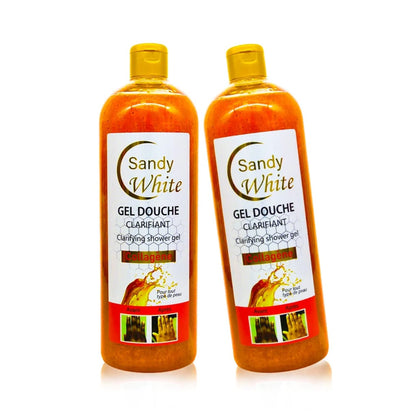 gel de douche clarifiant Sandy white