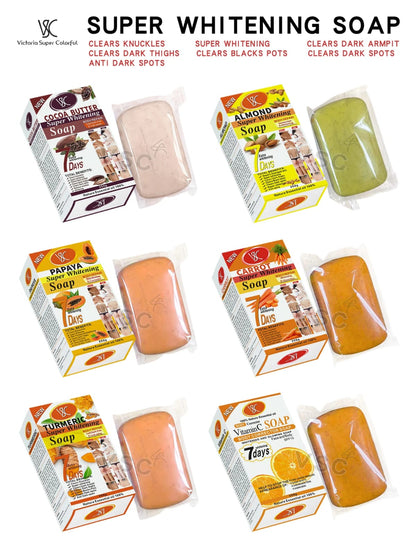 SAVON SUPER BLANCHIMENT AU CURCUMA 250 g