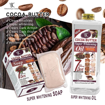 Savon corporel blanchissant au beurre de cacao 250g