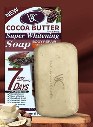 Savon corporel blanchissant au beurre de cacao 250g