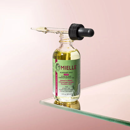 Mielle romarin & menthe Huile de renforcement du cuir chevelu