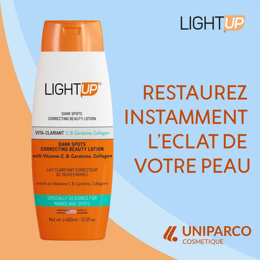 Lotion de beauté correctrice anti-taches brunes 400 ml