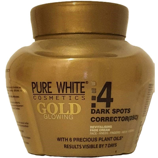 Crème visage pure White gold Correcteur de Taches et les Points Noirs