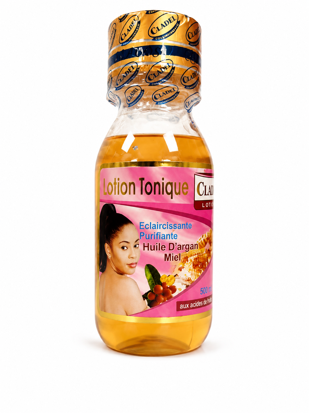 Lotion Tonique Cladel 60 ml – Aux Acides de Fruits, Huile d'Argan & Miel