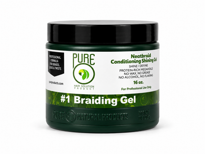 Pure Natural Products – Gel Coiffant Brillance & Tenue 16 oz