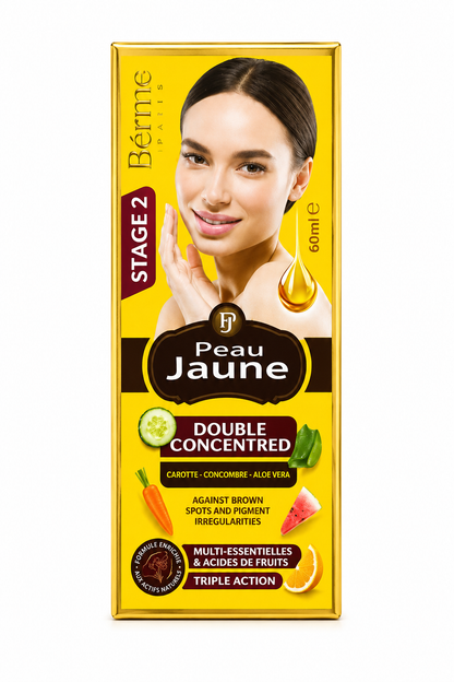 Peau Jaune – Double Concentré Éclaircissant 60 ml