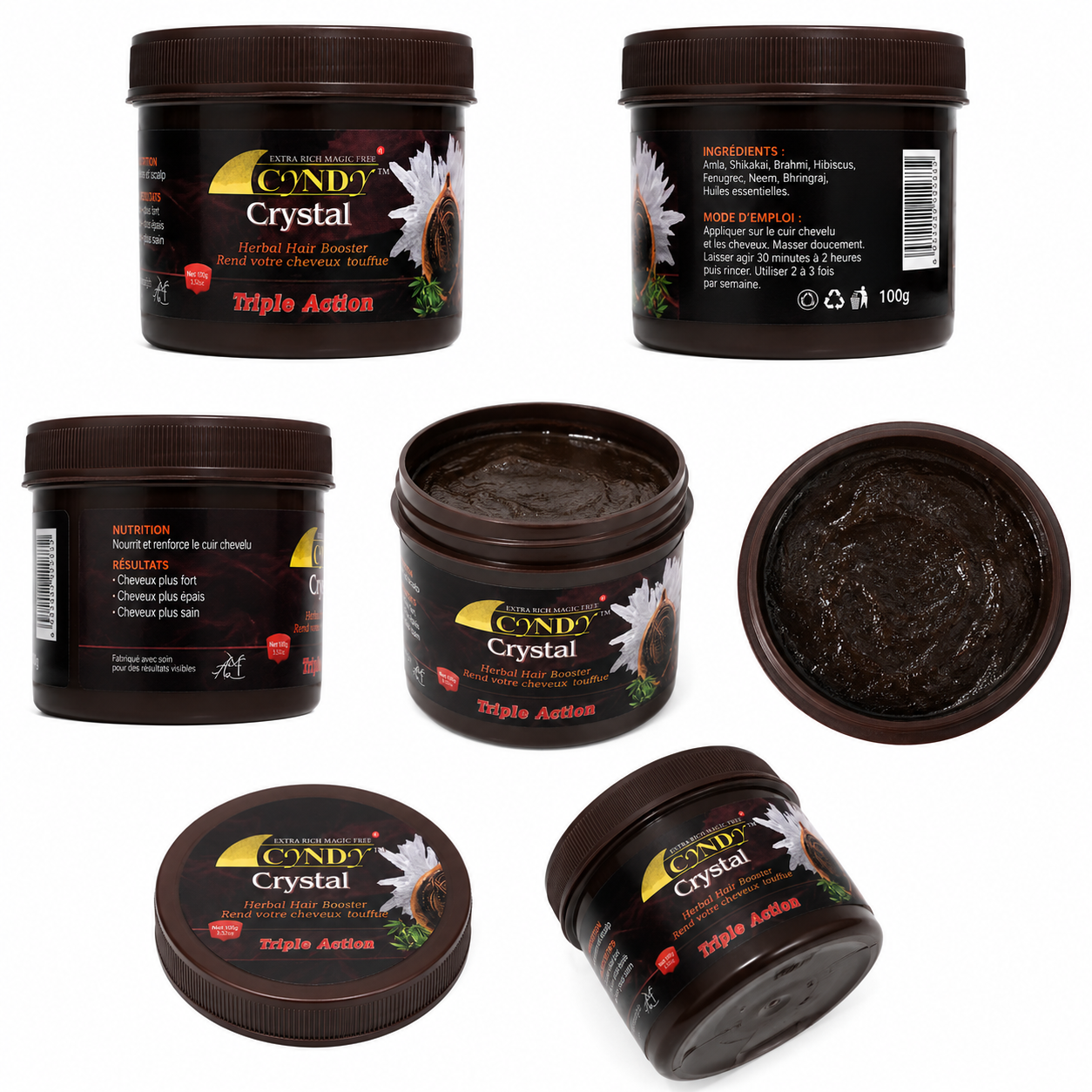 CONDY Crystal – Herbal Hair Booster Triple Action 250ml