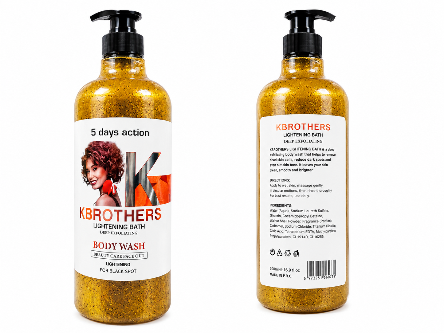 Brothers Lightning Bath Deep Body Wash Gel douche