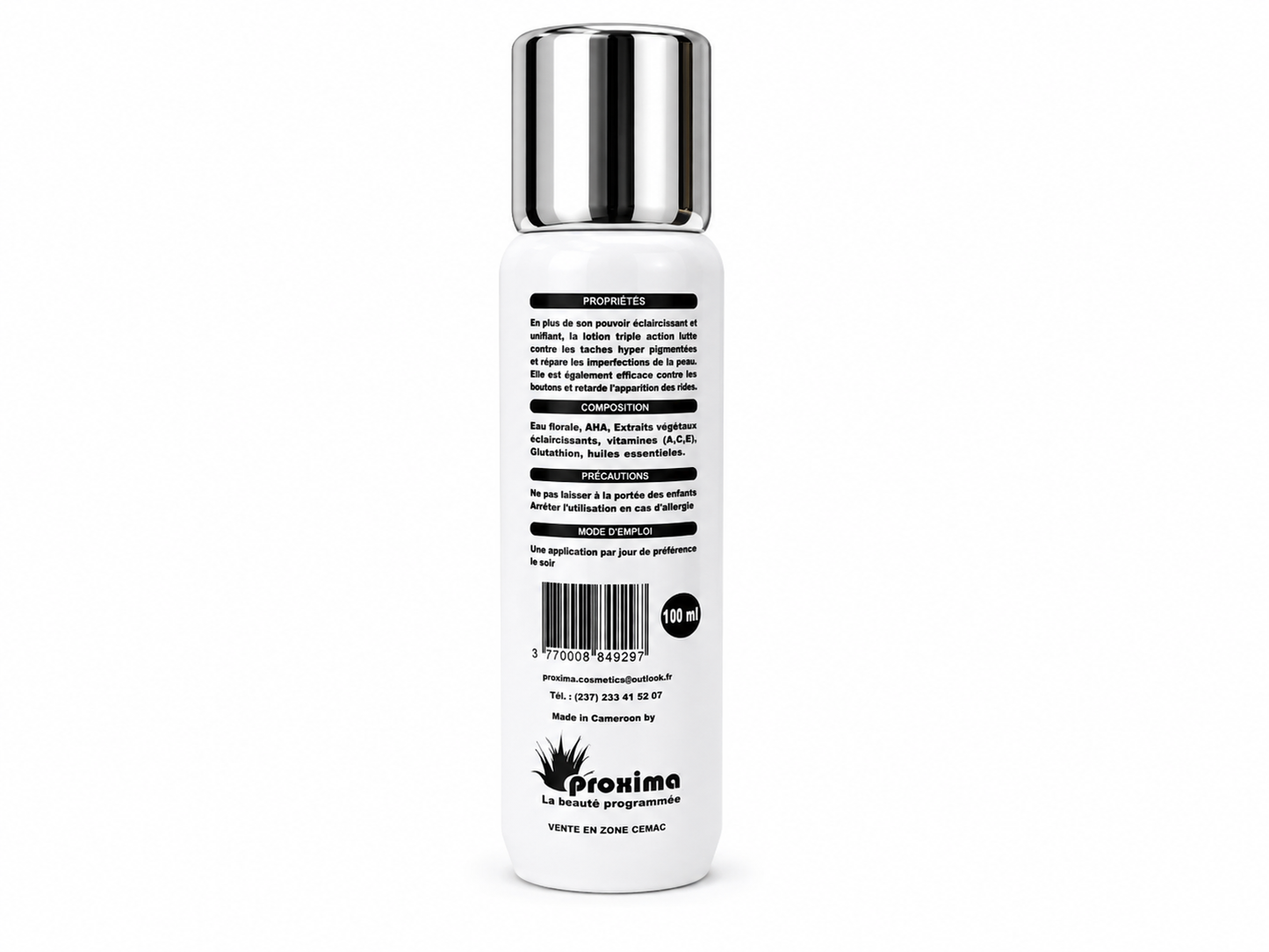 Proxima – Lotion Peau de Lune Triple Action Éclaircissante
