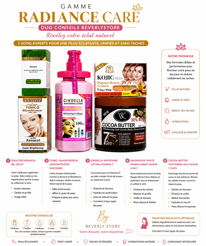 Duo Conseil Beverlystore – Gamme Cindella Vitamin C Éclat