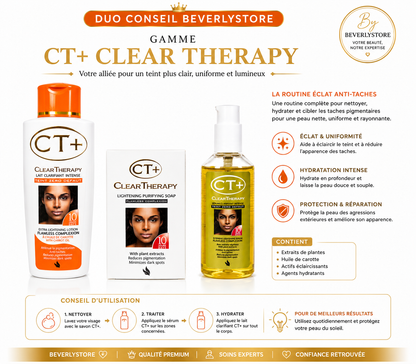 Duo Conseil Beverlystore – Gamme CT+ Clear Therapy
