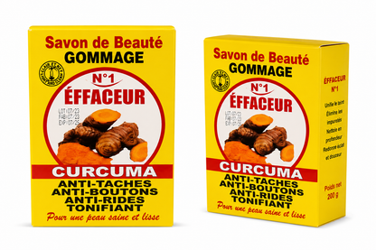 Savon de Beauté Gommage Curcuma N°1 Effaceur