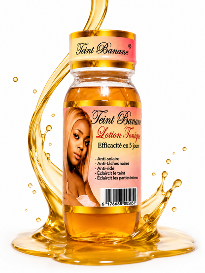 Teint Banane – Lotion Tonique Éclaircissante