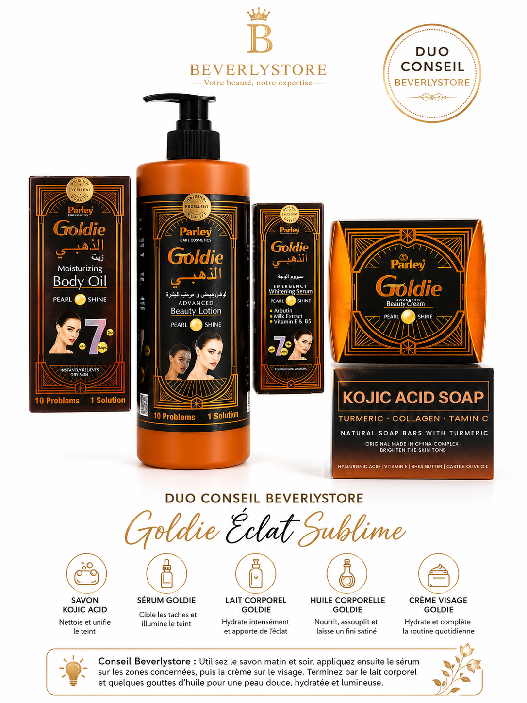 Duo Conseil Beverlystore – Goldie Éclat Sublime