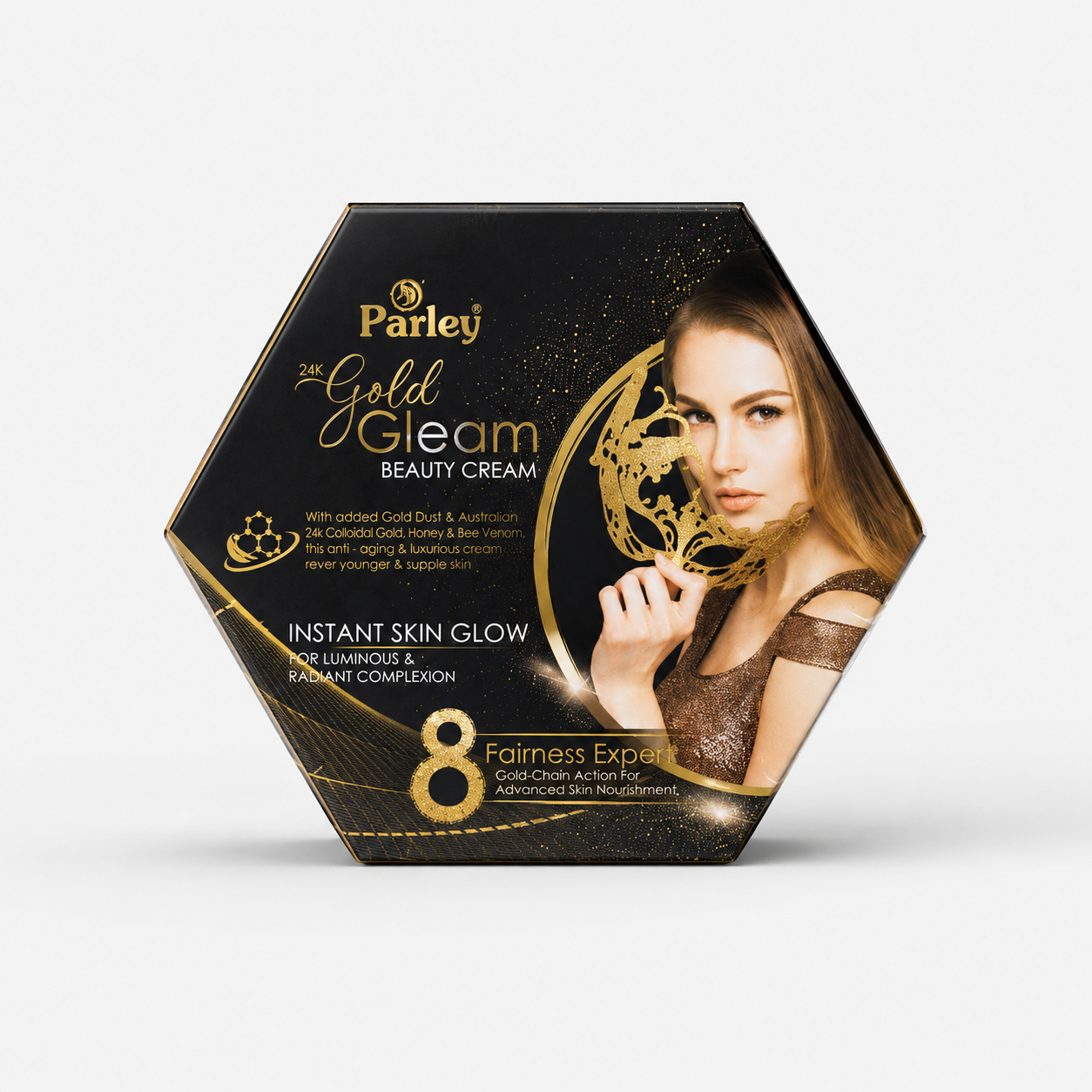 Parley de crème de beauté Gold Gleam 24K 50 g