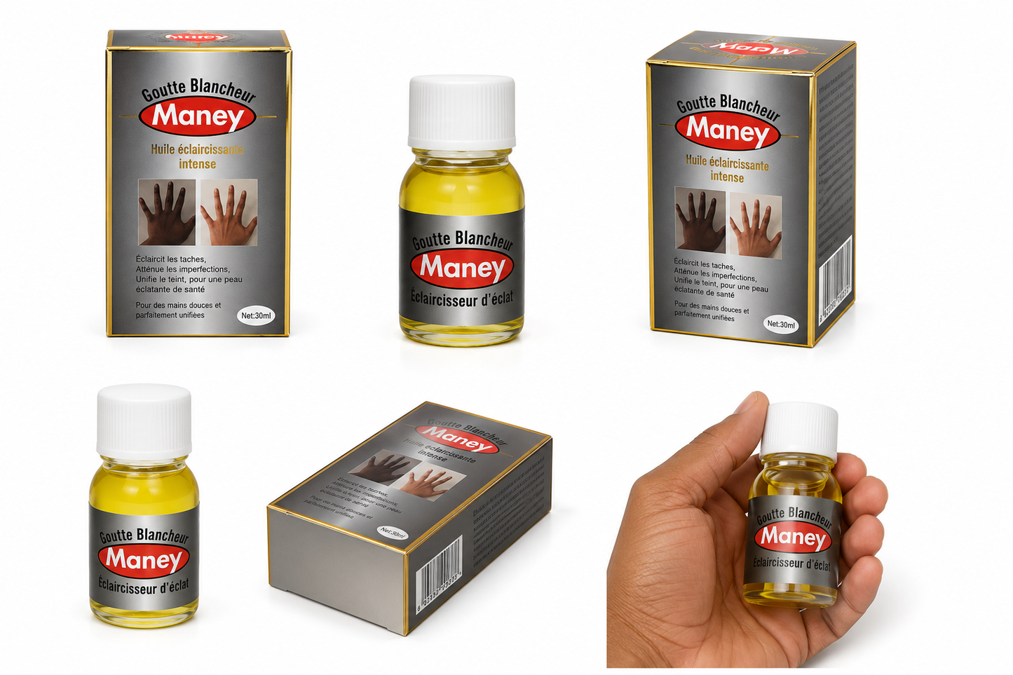 Maney -Goutte Blancheur Maney – Accélérateur d'Éclat