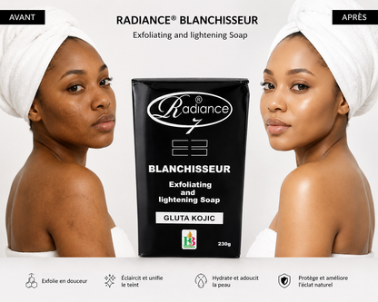 RADIANCE SAVON ACID KOJIC GOMMANT BLANCHISSEUR ET EXFOLIANT 230 g