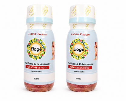 Eloge Lotion Tonique – Aux Acides de Fruits (60 ml)