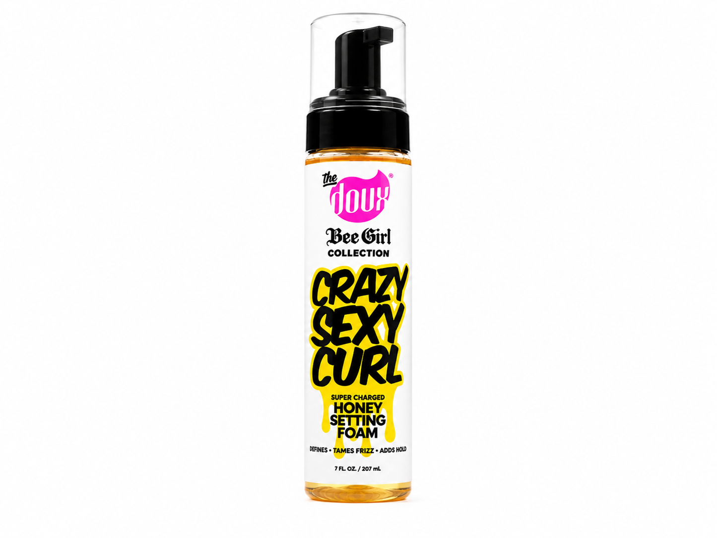 The Doux – Bee Girl Crazy Sexy Curl Honey Setting Foam 207 ml