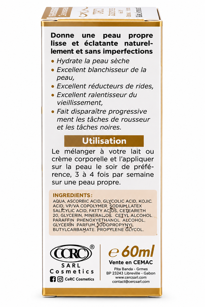 Tonic Blanchisseur Concentré à la Kenacol – Super Éclaircissant | 60 ml