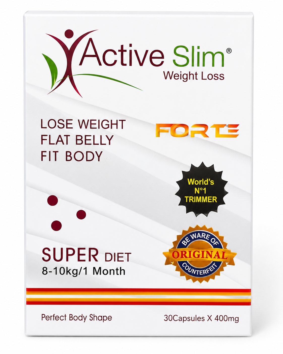 Brûleur de graisse Active Slim forte - cure forte   - sans effort sans régime(fatzorb)