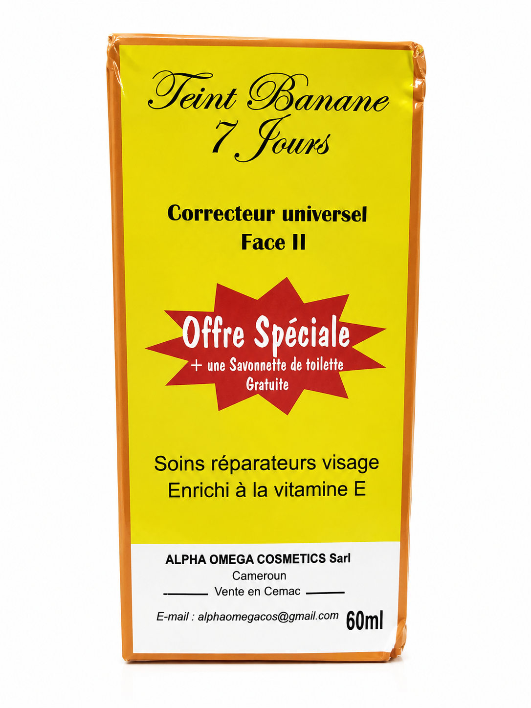 Teint Banane 7 jours correcteur universel face 2