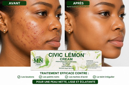 CIVIC LEMON Cream – Soin ciblé pour les imperfections de la peau