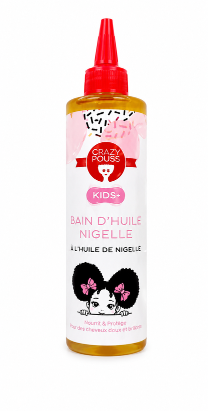 Crazy Pouss Kids+ – Bain d'Huile Nigelle