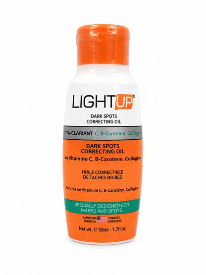 Light Up – Huile Correctrice de Taches Noires (50 ml)