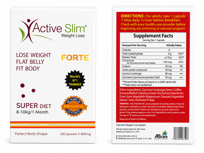 Brûleur de graisse Active Slim forte - cure forte   - sans effort sans régime(fatzorb)