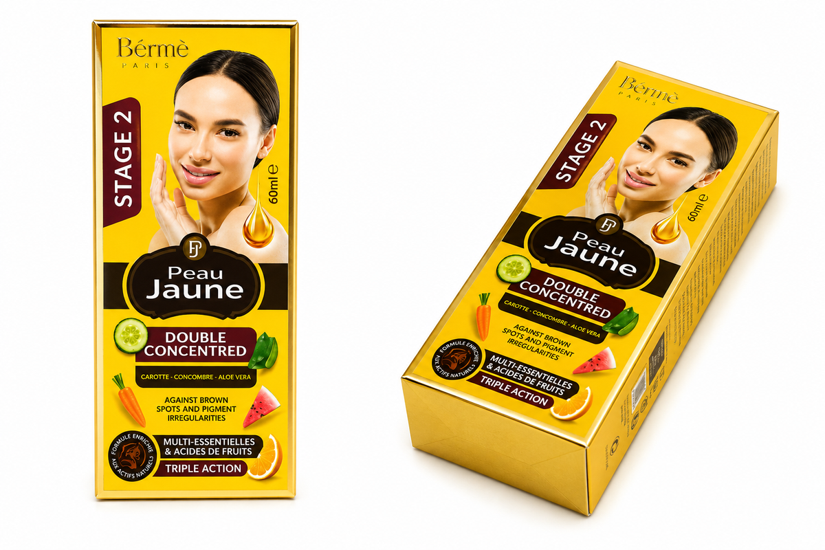 Peau Jaune – Double Concentré Éclaircissant 60 ml