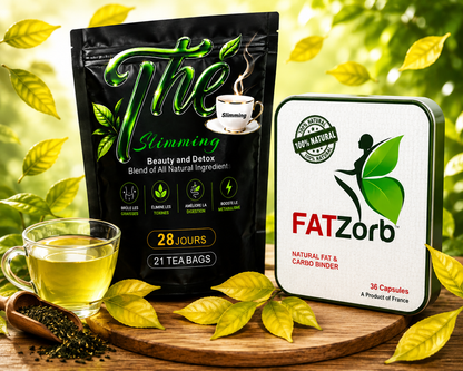 Slimming Tea & FATZORB® Duo puissant -Conseil Beverlystore