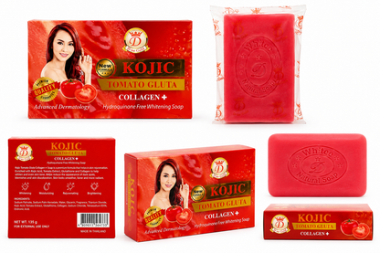 Kojic Tomato Gluta Collagen+  Savon Visage & Corps